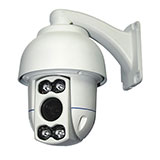 1.3Megapixel Outdoor 4 inch mini HD IR High speed dome IP camera